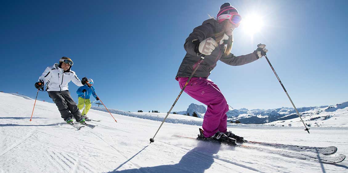 Hotel Garni Doris - Skifahren auf der Seiseralm